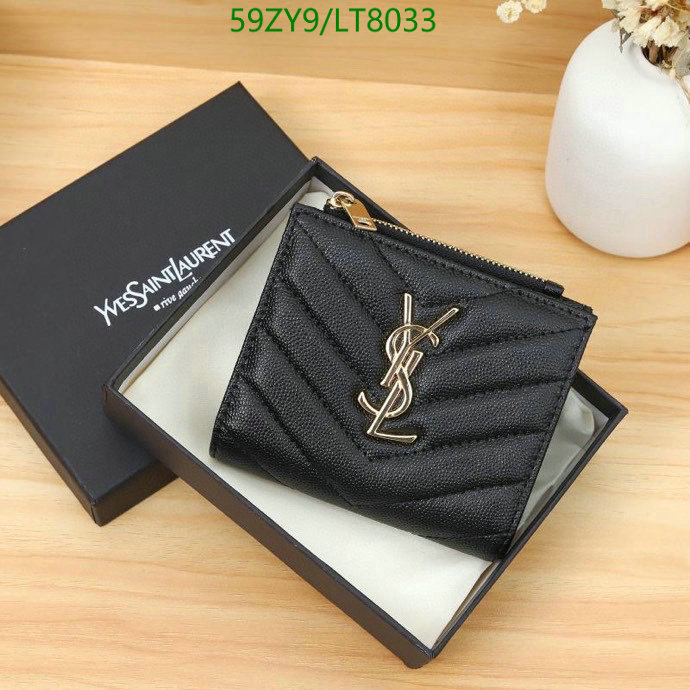 YSL Bag-(4A)-Wallet-,Code: LT8033,$ 77USD
