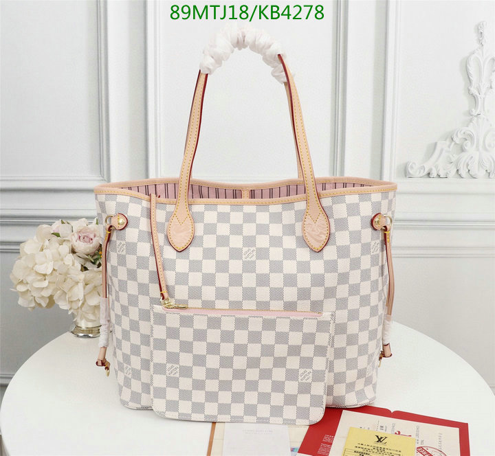 LV Bags-(4A)-Neverfull-,Code: KB4278,$ 116USD