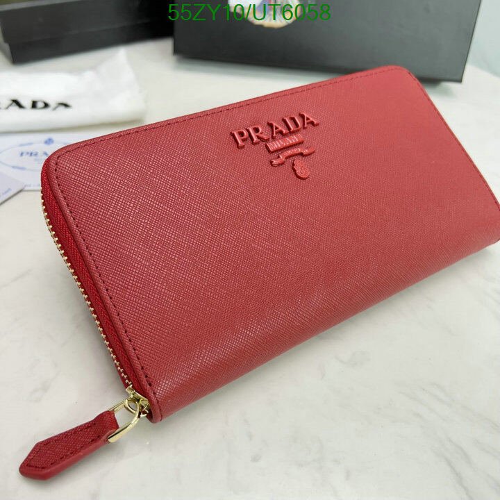 Prada Bag-(4A)-Wallet- Code: UT6058 $ 72USD