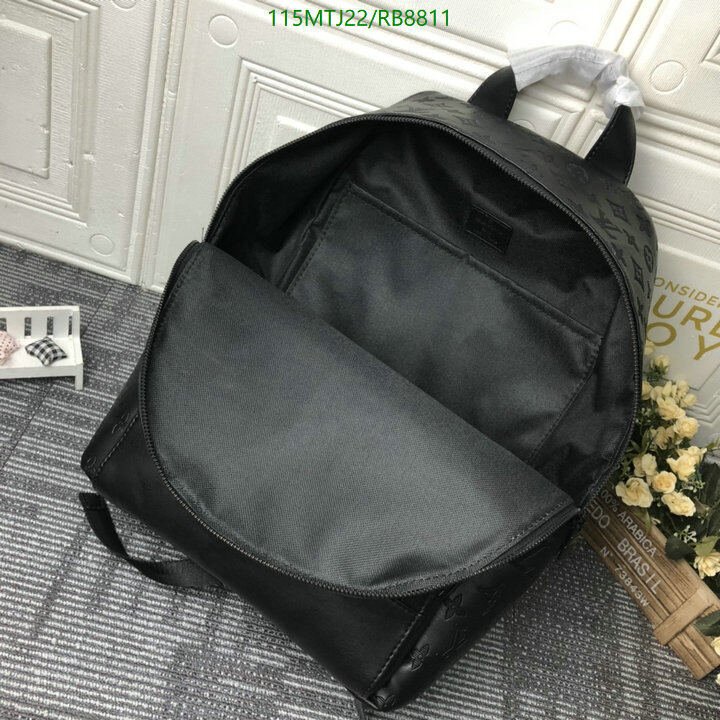 LV Bag-(4A)-Backpack- Code: RB8811 $ 150USD