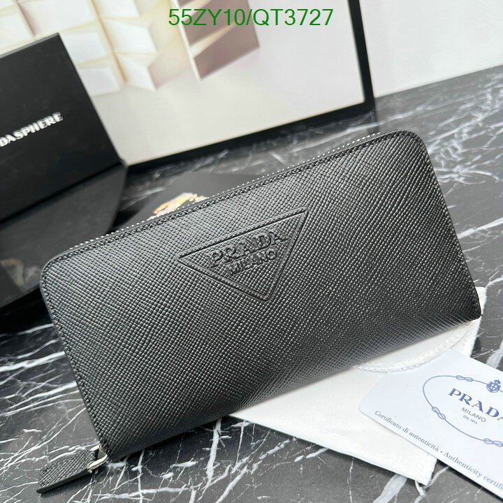 Prada Bag-(4A)-Wallet- Code: QT3727 $ 72USD