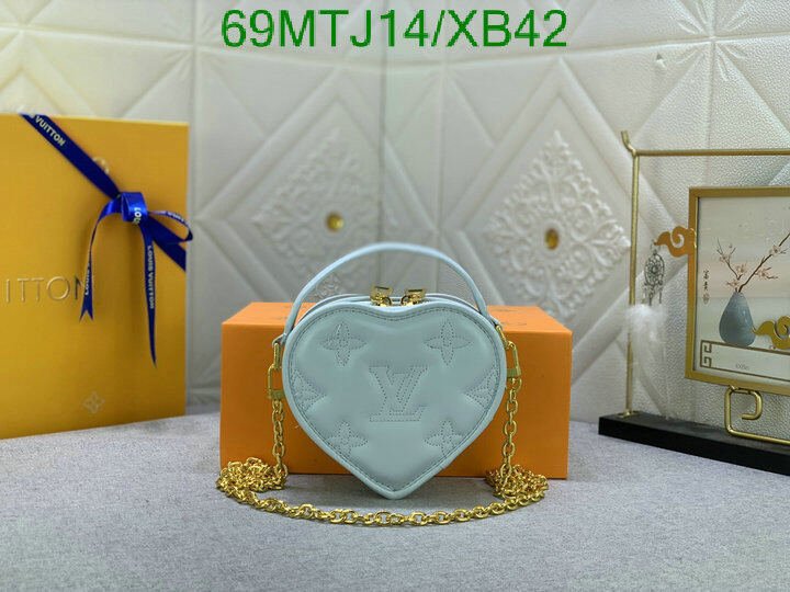 LV Bags-(4A)-Pochette MTis Bag-Twist-,Code: XB42,$ 90USD