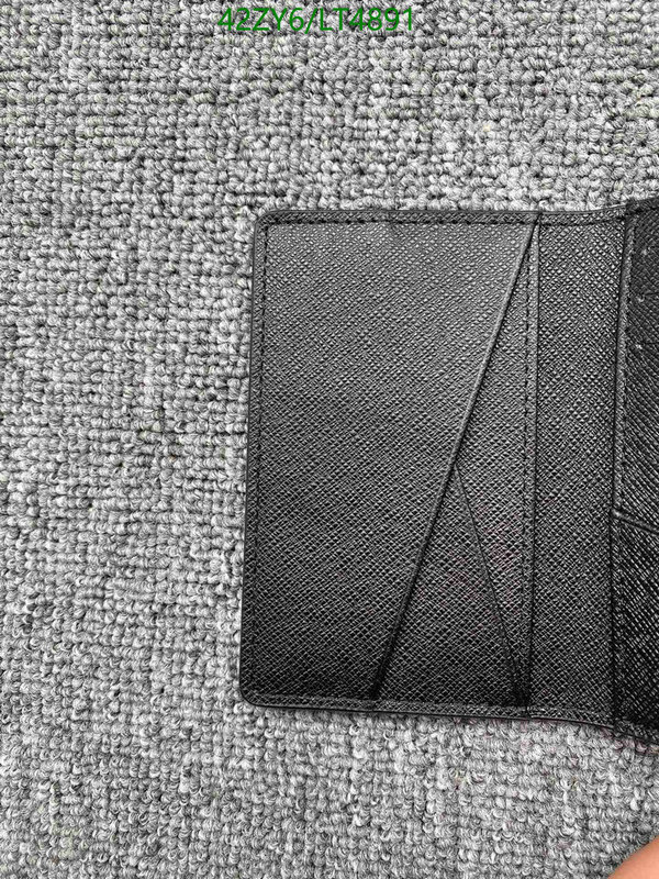 LV Bags-(4A)-Wallet-,Code: LT4891,$ 55USD