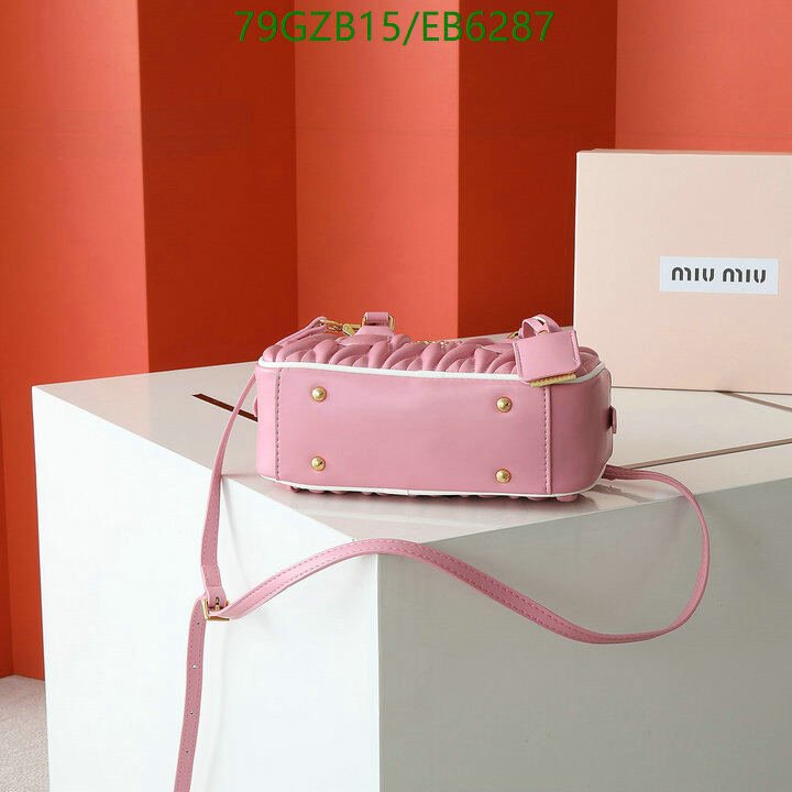 Miu Miu Bag-(4A)-Crossbody- Code: EB6287 $ 103USD
