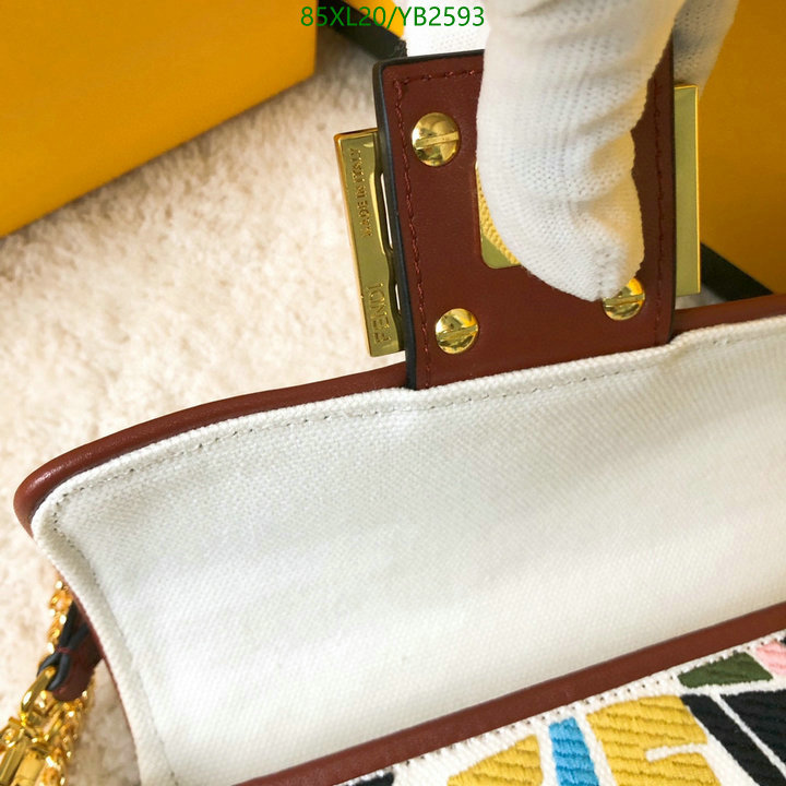 Fendi Bag-(4A)-Baguette- Code: YB2593 $ 111USD