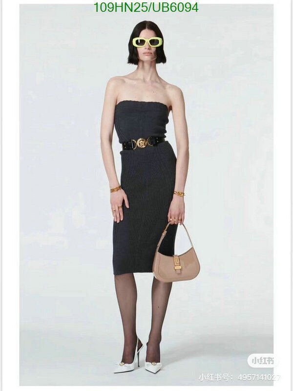 Versace Bag-(4A)-Handbag- Code: UB6094 $ 142USD