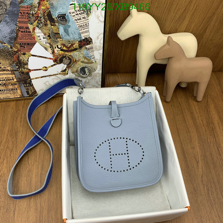 Hermes Bag-(4A)-Evelyne- Code: XB9466 $ 155USD