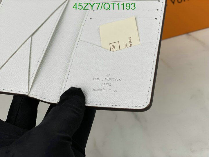 LV Bag-(4A)-Wallet- Code: QT1193 $ 59USD