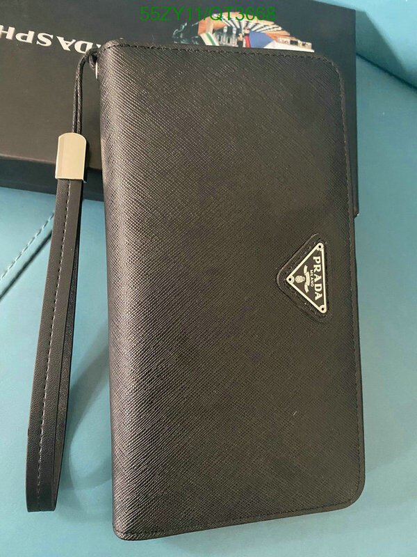 Prada Bag-(4A)-Wallet- Code: QT3668 $ 72USD