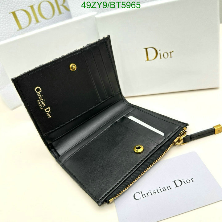 Dior Bag-(4A)-Wallet- Code: BT5965 $ 64USD
