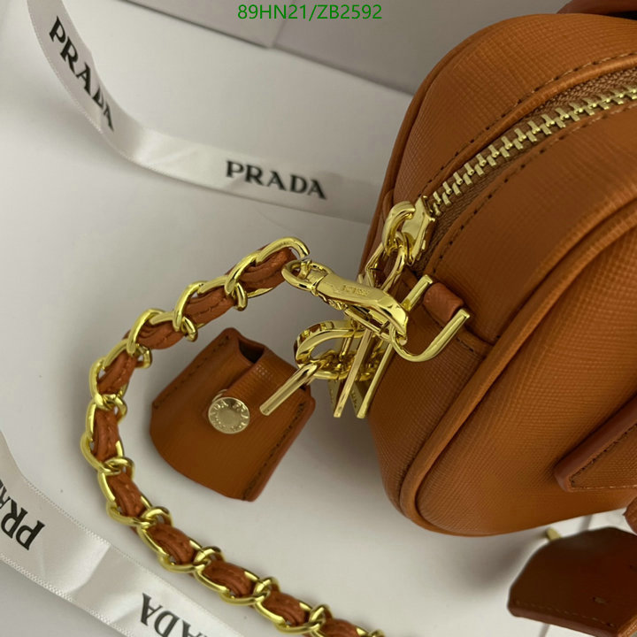 Prada Bag-(4A)-Diagonal-,Code: ZB2592,$ 116USD