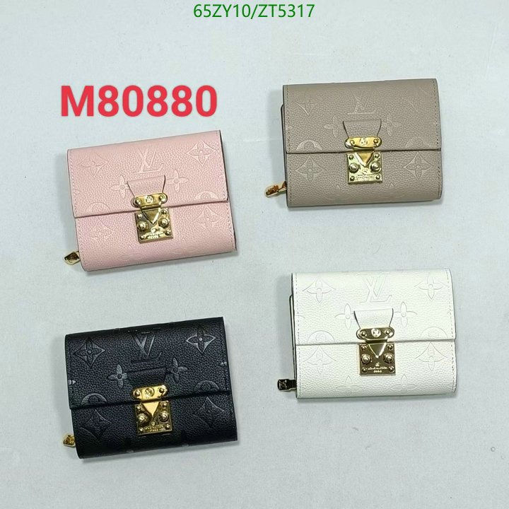 LV Bags-(4A)-Wallet-,Code: ZT5317,$ 85USD