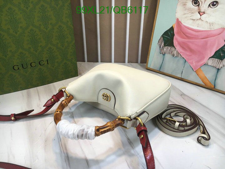 Gucci Bag-(4A)-Diana-Bamboo- Code: QB6117