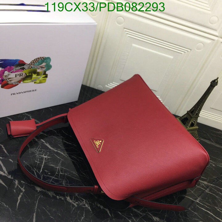 Prada Bag-(4A)-Handbag-,Code: PDB082293,$ 155USD