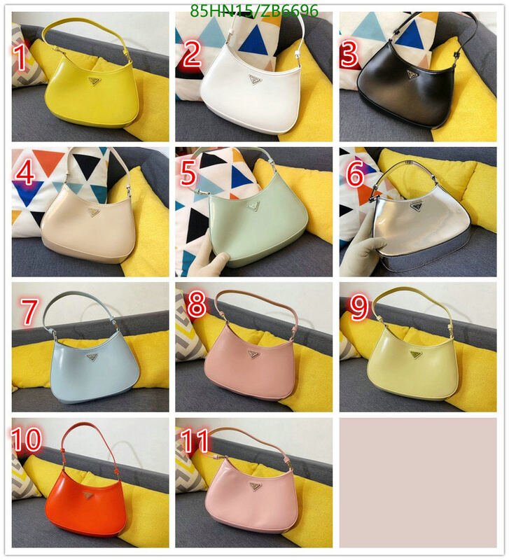 Prada Bag-(4A)-Handbag- Code: ZB6696 $ 111USD