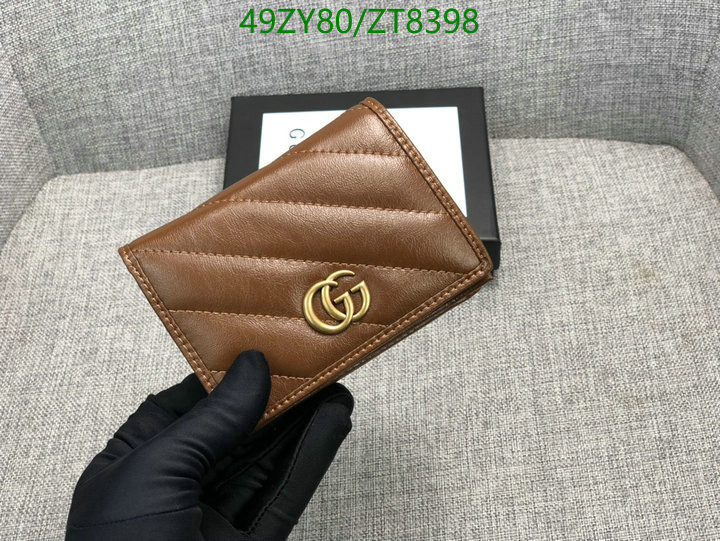 Gucci Bag-(4A)-Wallet-,Code: ZT8398,$ 64USD