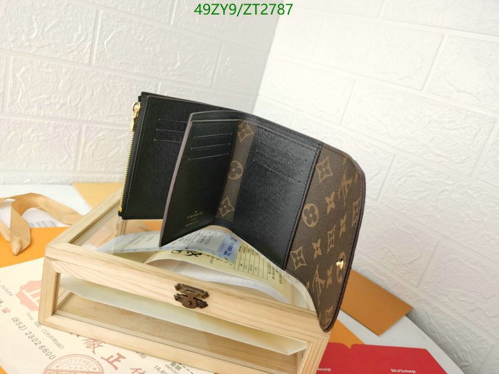LV Bags-(4A)-Wallet-,Code: ZT2787,$ 64USD