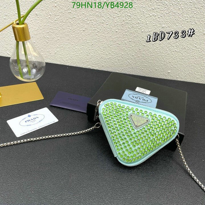 Prada Bag-(4A)-Triangle- Code: YB4928 $ 103USD