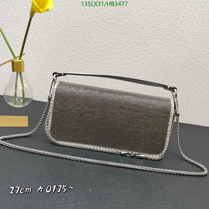 Valentino Bag-(4A)-LOC-V Logo ,Code: HB3477,$ 176USD