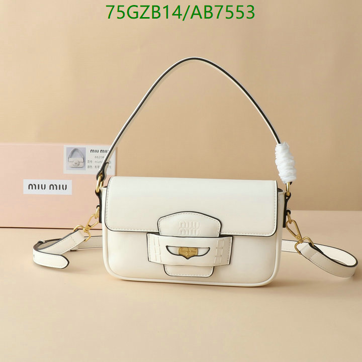 Miu Miu Bag-(4A)-Crossbody- Code: AB7553 $ 98USD