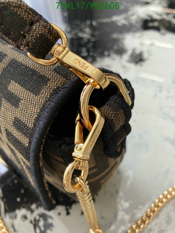 Fendi Bag-(4A)-Baguette- Code: YB2606 $ 103USD