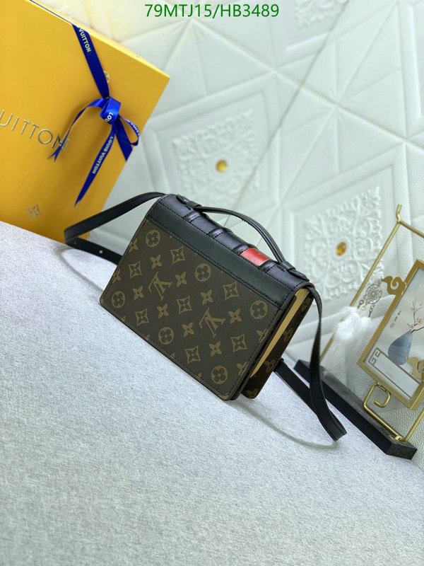 LV Bags-(4A)-Pochette MTis Bag-Twist-,Code: HB3489,$ 103USD