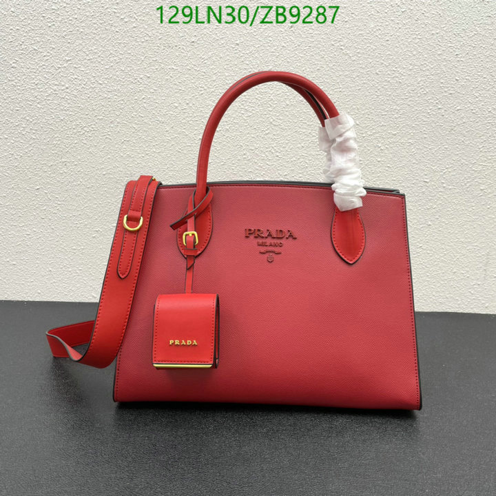 Prada Bag-(4A)-Handbag- Code: ZB9287 $ 168USD