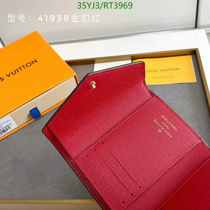 LV Bag-(4A)-Wallet- Cod8: RT3969 $ 46USD