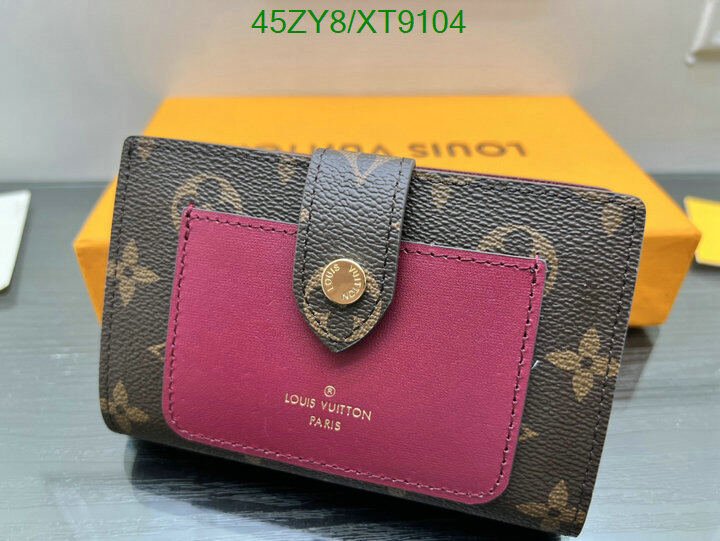 LV Bag-(4A)-Wallet- Code: XT9104 $ 59USD