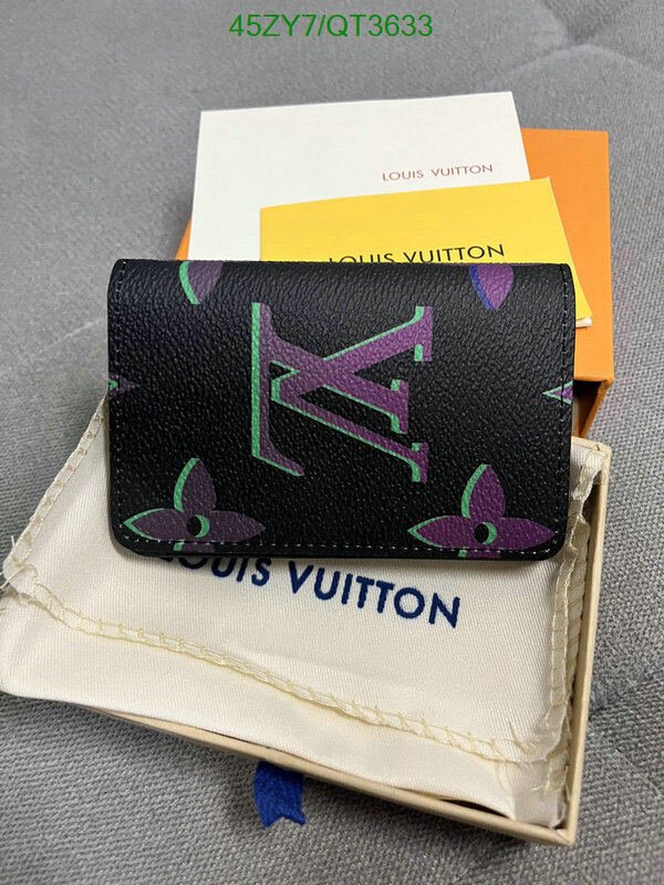 LV Bag-(4A)-Wallet- Code: QT3633 $ 59USD