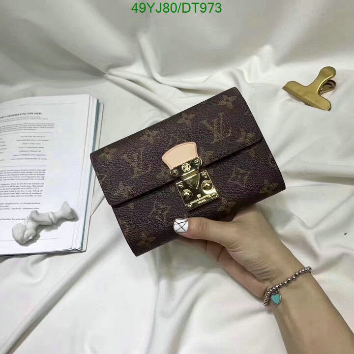 LV Bag-(4A)-Wallet- Code: DT973 $ 64USD
