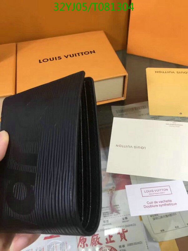 LV Bags-(4A)-Wallet-,Code: T081304,$ 42USD