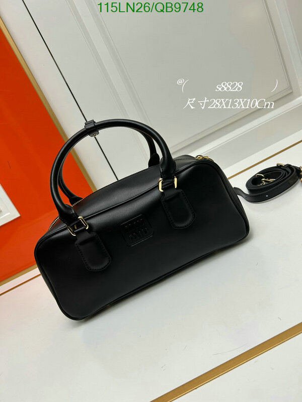Miu Miu Bag-(4A)-Handbag- Code: QB9748 $ 150USD