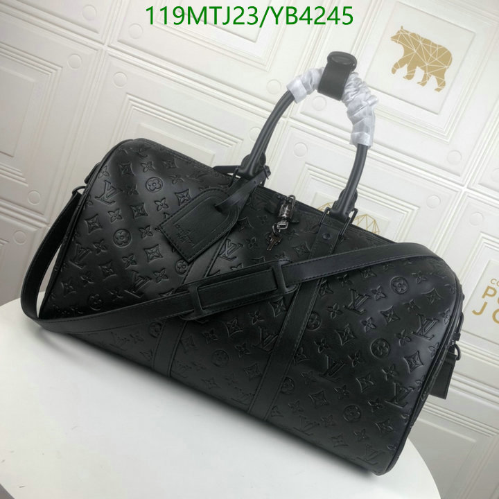 LV Bags-(4A)-Keepall BandouliRe 45-50-,Code: YB4245,