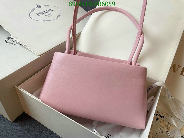 Prada Bag-(4A)-Handbag- Code: ZB6059 $ 116USD