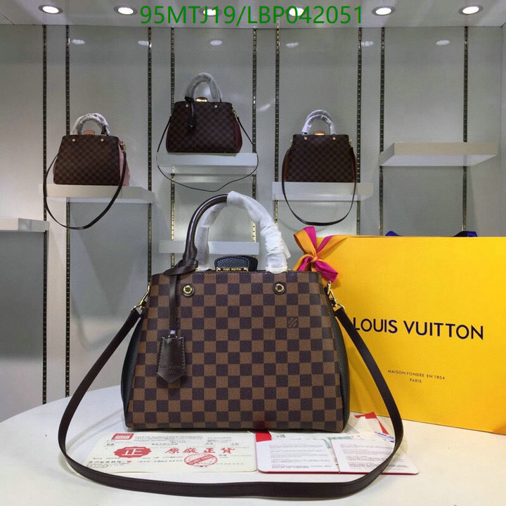 LV Bags-(4A)-Handbag Collection-,Code: LBP042051,$ 124USD