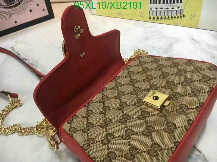 Gucci Bag-(4A)-Diagonal-,Code: XB2191,$ 124USD