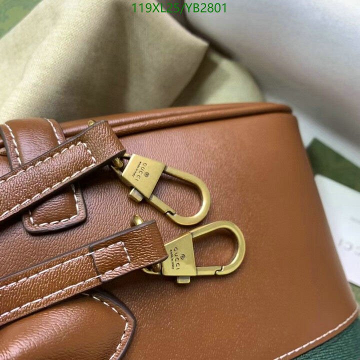 Gucci Bag-(4A)-Diagonal-,Code: YB2801,$ 155USD