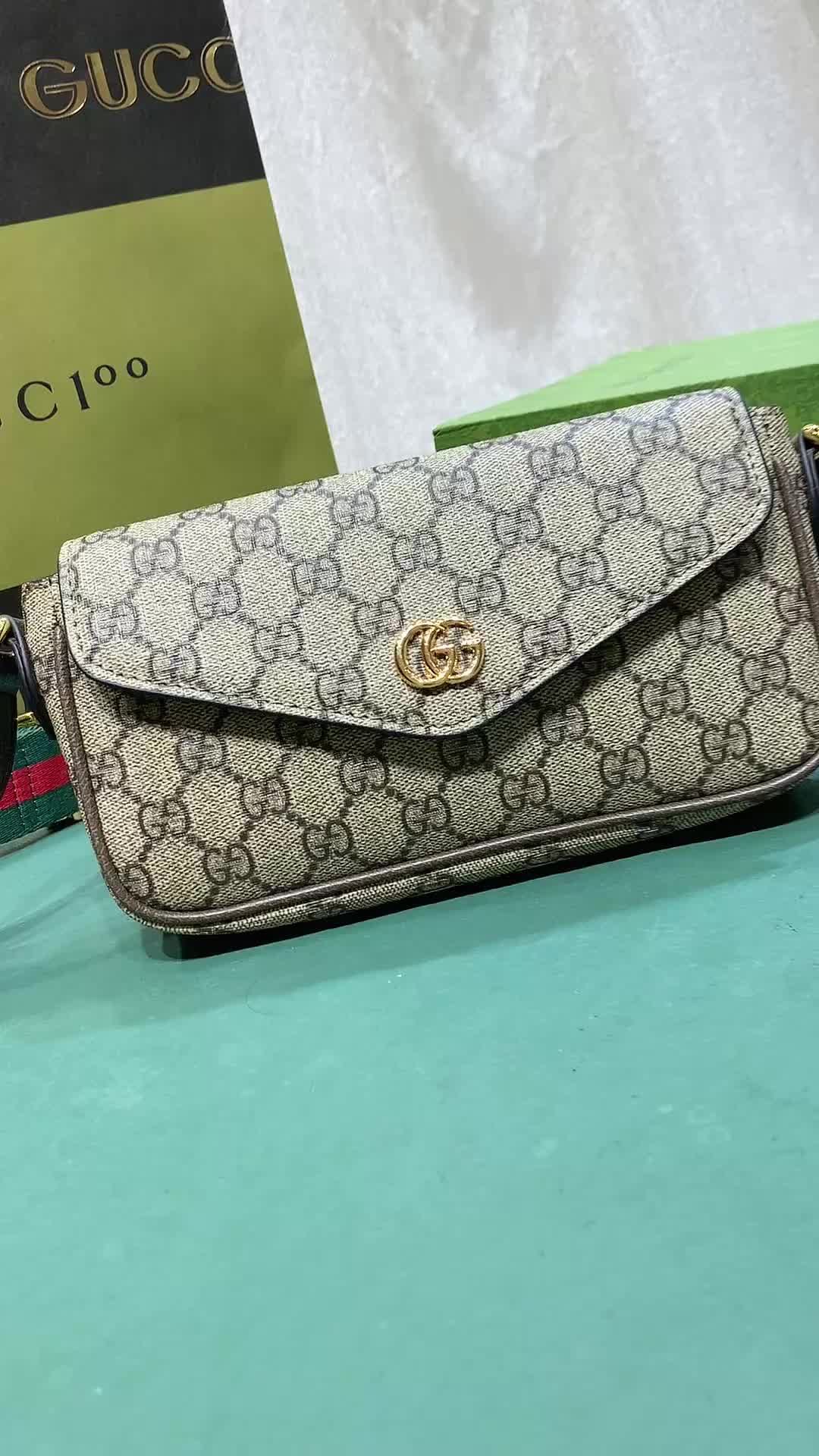 Gucci Bag-(4A)-Diagonal- Code: QB559 $ 90USD