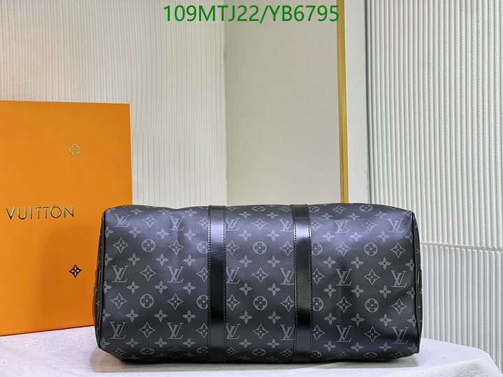 LV Bags-(4A)-Keepall BandouliRe 45-50-,Code: YB6795,$ 142USD