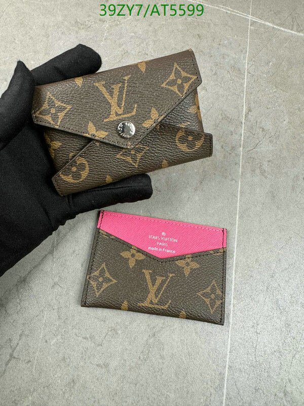 LV Bag-(4A)-Wallet- Code: AT5599 $ 51USD