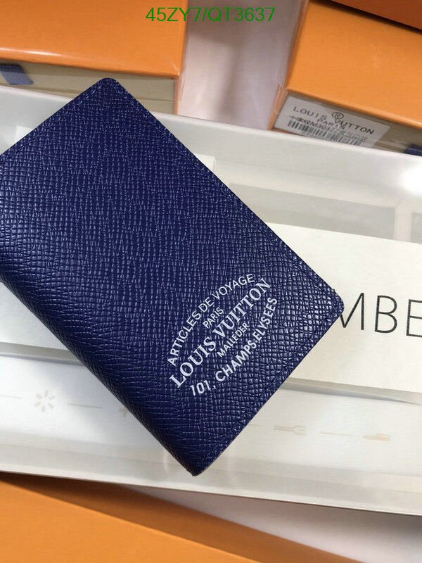 LV Bag-(4A)-Wallet- Code: QT3637 $ 59USD