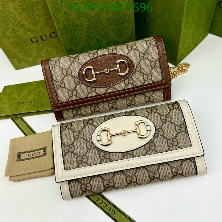 Gucci Bag-(4A)-Wallet- Code: AT5596 $ 72USD