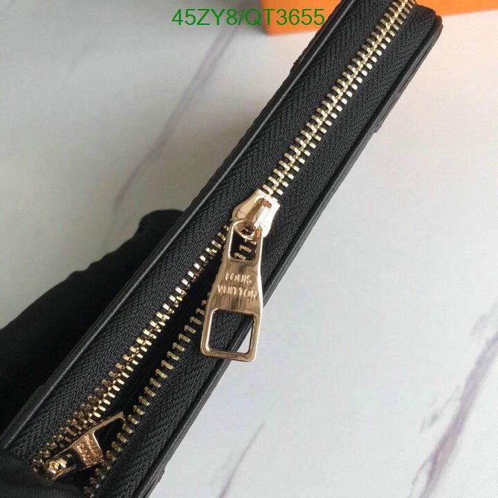 LV Bag-(4A)-Wallet- Code: QT3655 $ 59USD