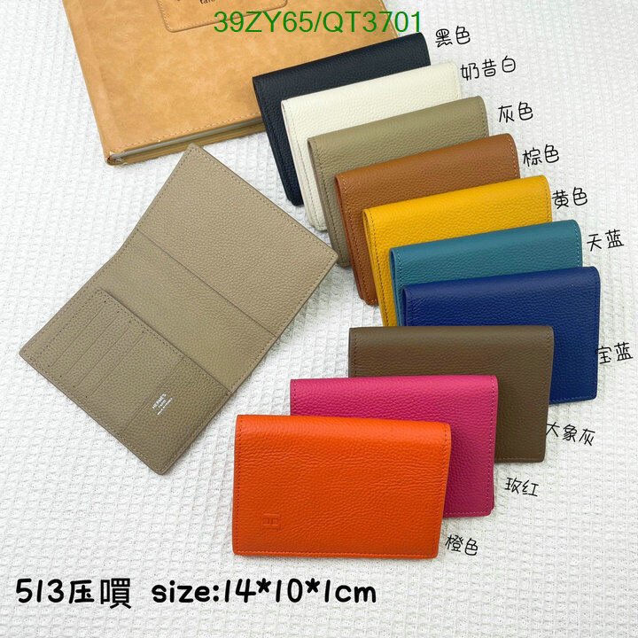 Hermes Bag-(4A)-Wallet- Code: QT3701 $ 51USD