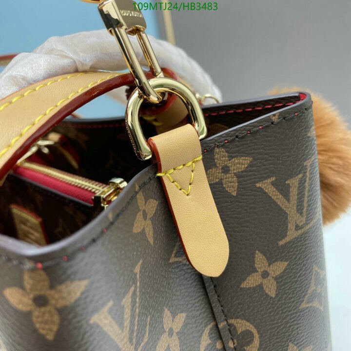 LV Bags-(4A)-Handbag Collection-,Code: HB3483,$ 142USD