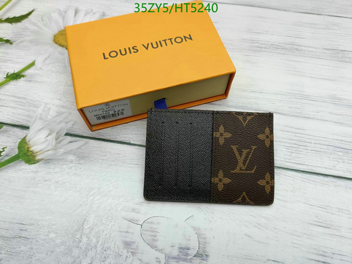LV Bags-(4A)-Wallet-,Code: HT5240,$ 46USD