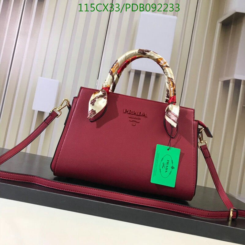 Prada Bag-(4A)-Handbag-,Code: PDB092233,$ 150USD