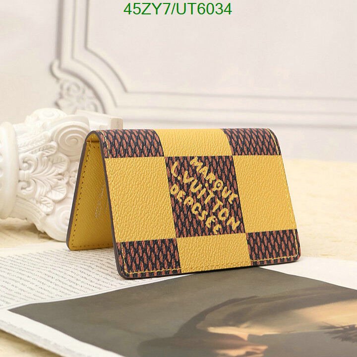 LV Bag-(4A)-Wallet- Code: UT6034 $ 59USD