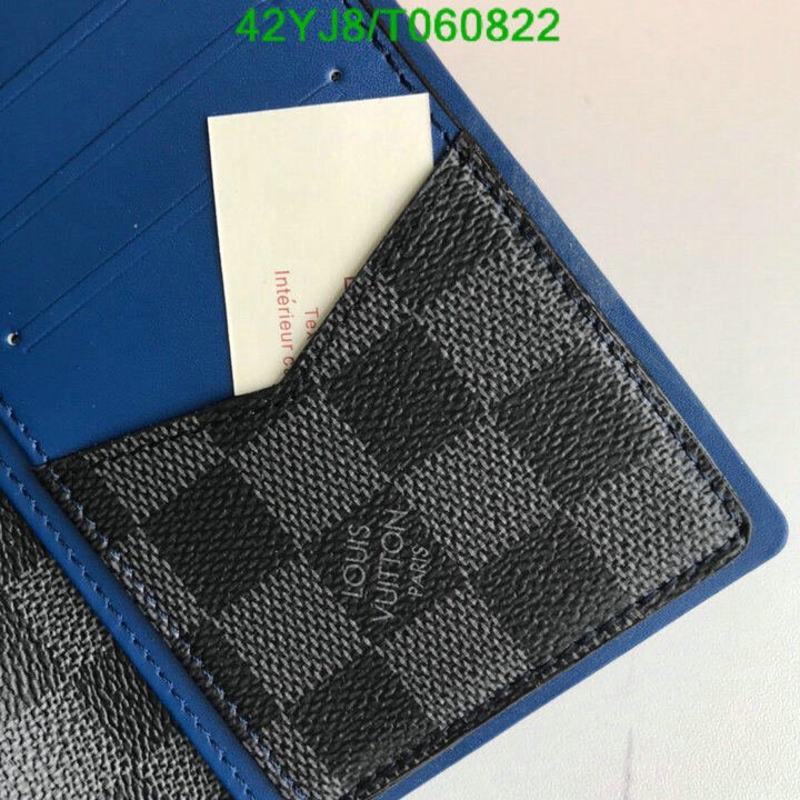 LV Bags-(4A)-Wallet-,Code: T060822,$ 55USD